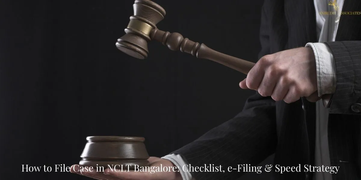 How to File Case in NCLT Bangalore