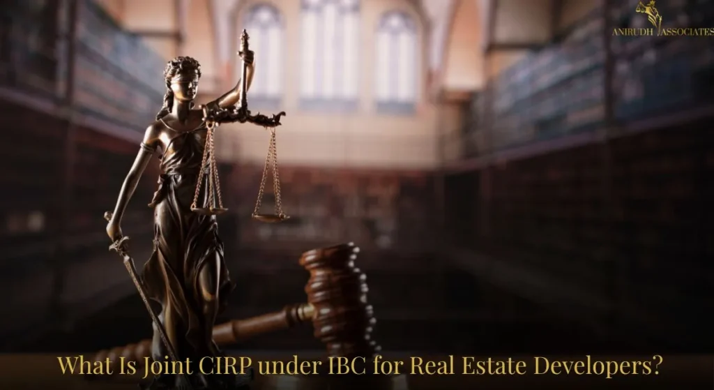 Joint CIRP under IBC for Real Estate