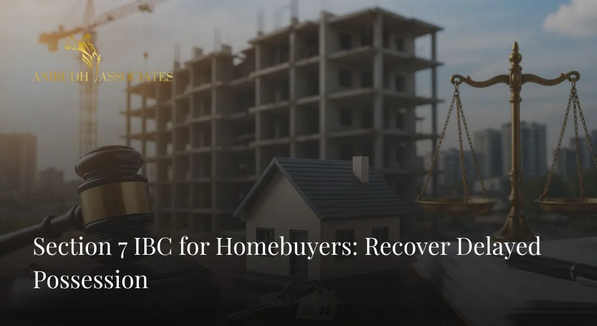 Section 7 IBC For Homebuyers - Kamal & Co. Advocates