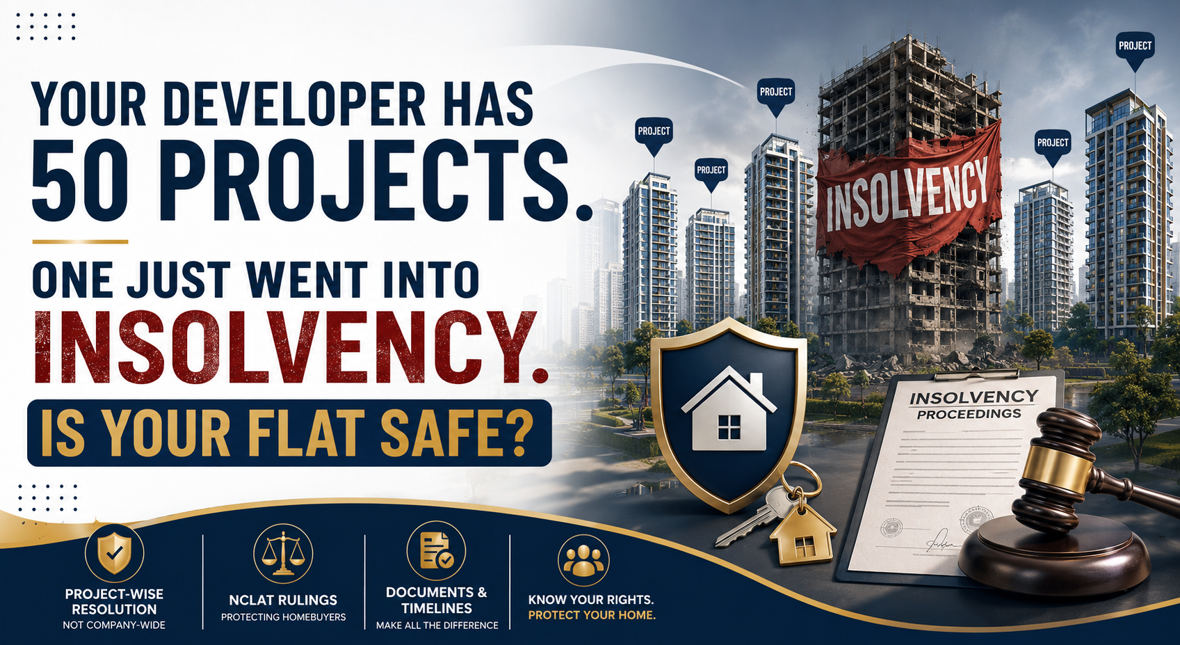 real estate IBC insolvency India