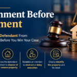 Attachment Before Judgment under Order 38 Rule 5 CPC concept illustration